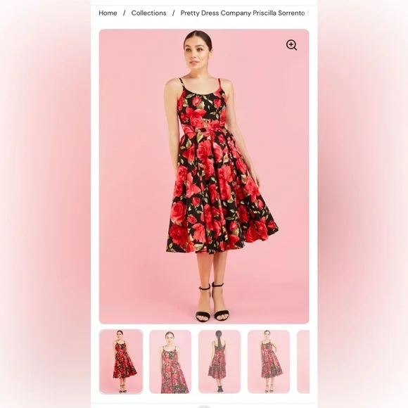 The Pretty Dress Company Priscilla Sorrento Size 8 UK - Picture 7 of 8